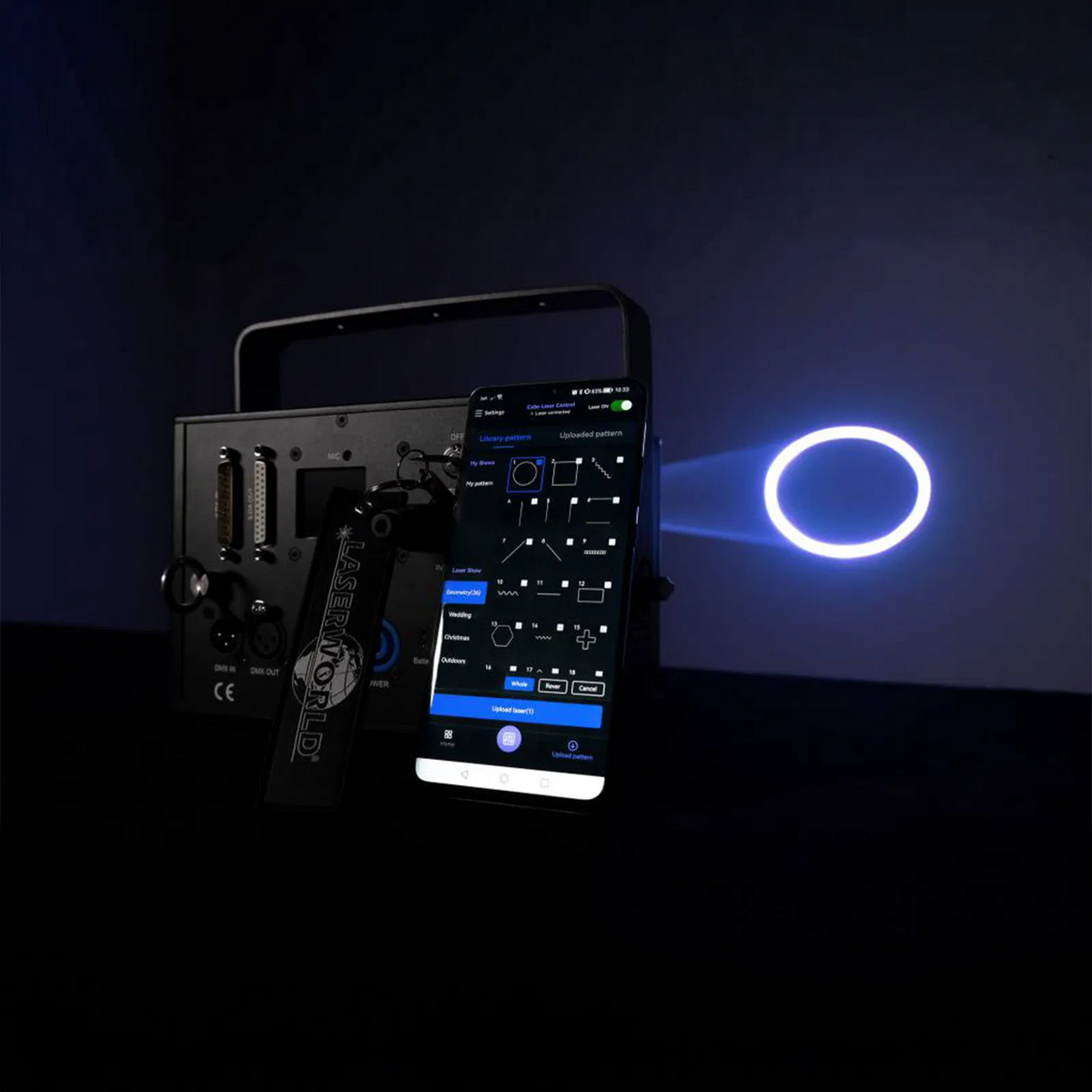 Laserworld CUBE 1 - App-Controlled RGB Show Laser - main image