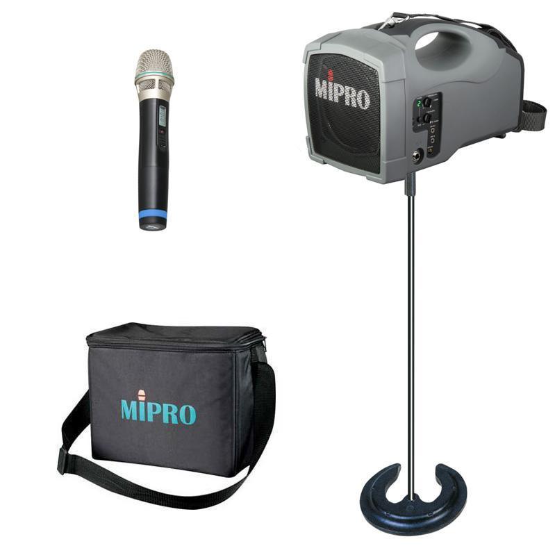 MA-101G Portable PA System + Handheld Mic, Stand and Case - 5.8GHz - main image