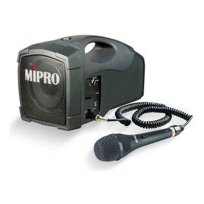 27W Portable MIPRO PA Amplifier With Wired Mic.