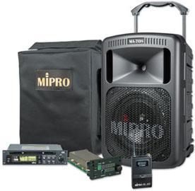 MiPro MA-708 120W Portable PA with Bodypack Transmitter