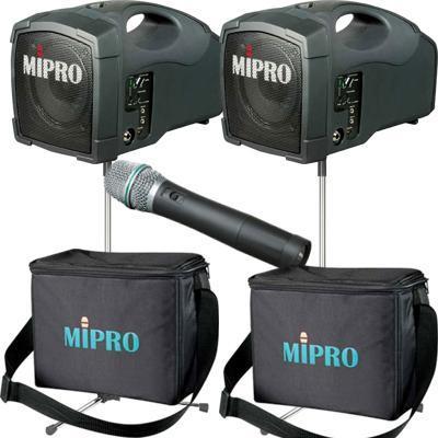 MiPro MA-101 Twin PA System Portable