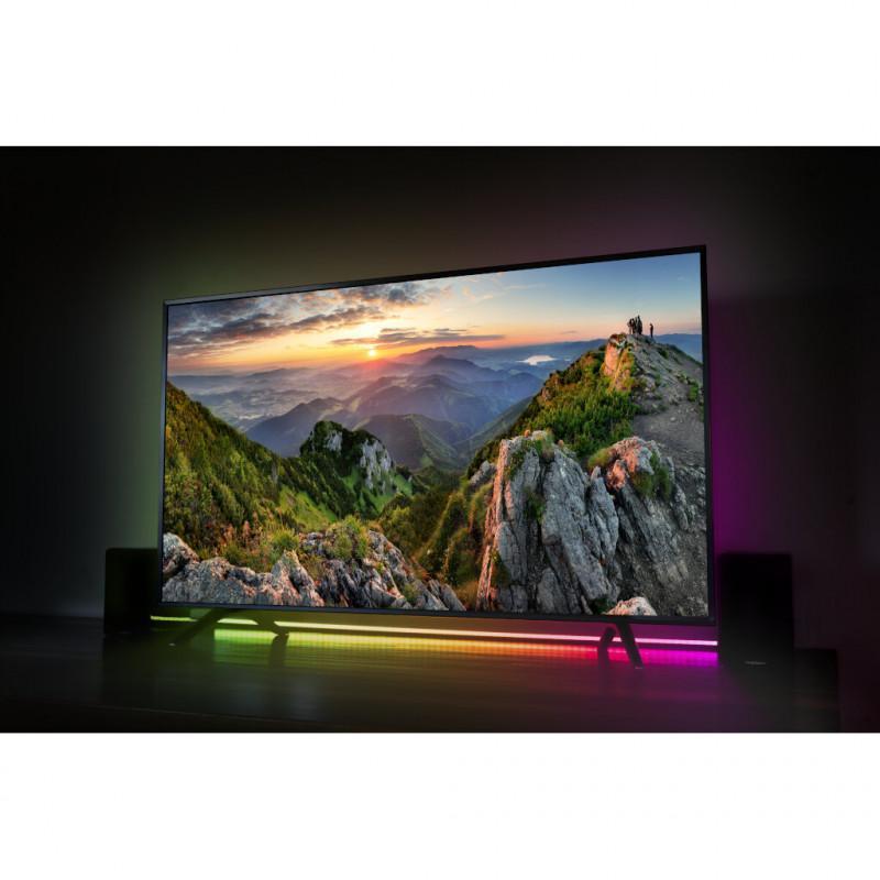 Ibiza RGB Light Tube On A Stand - 1.8m - Black - main image