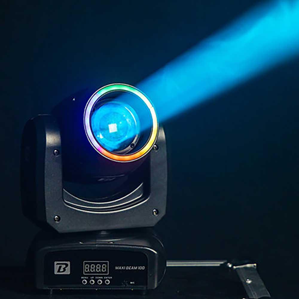 BoomTone DJ MaxiBeam100 Compact 100W LED Moving Head - main image