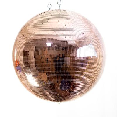 40cm Professional Rose Gold Mirror Ball with 5mm Facets