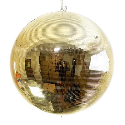 50cm Professional Gold Mirror Ball With 5mm Facets