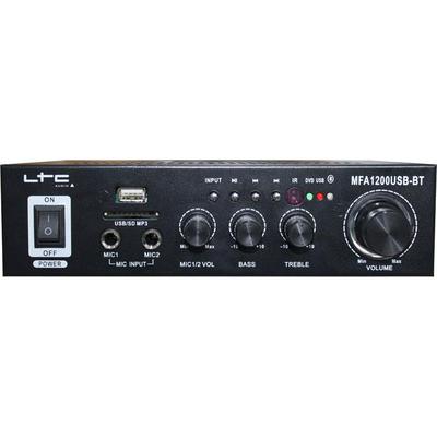 Lotronic Amplifier 2 X 50W With Microphone Input