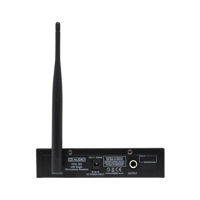 W Audio RM 30 UHF Handheld Radio Microphone System (863.1Mhz) - main image