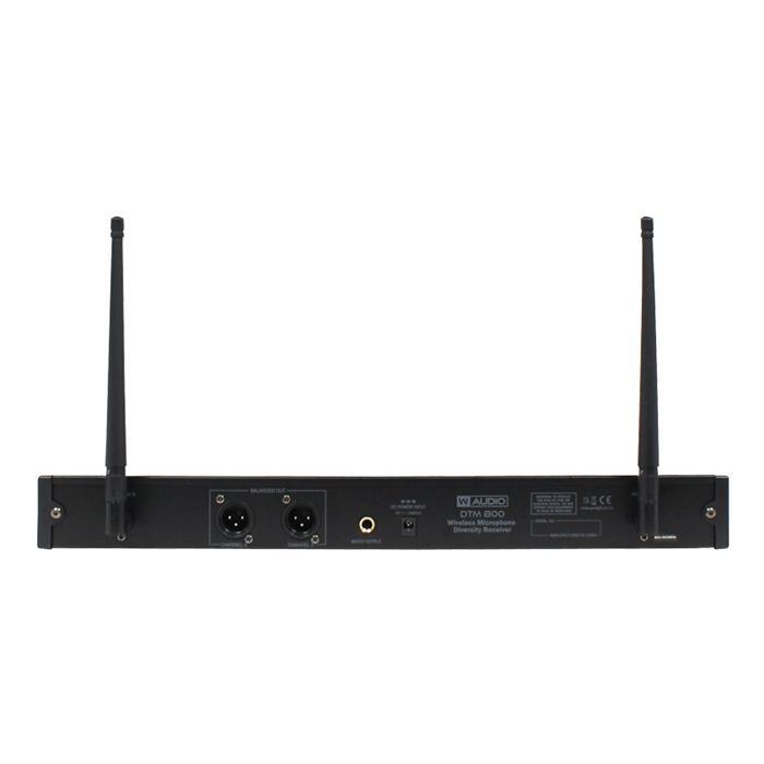W Audio DTM 800 Twin Beltpack Diversity System (863.0Mhz-865.0Mhz) - main image