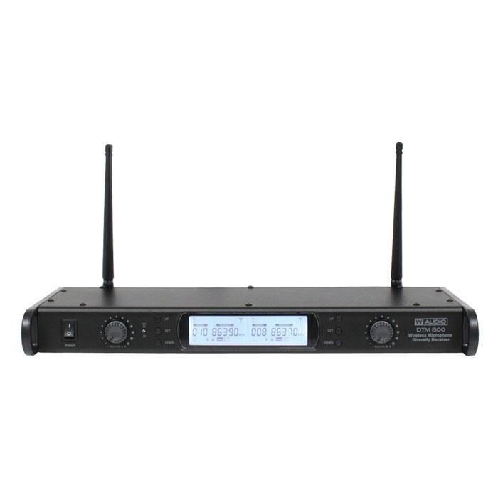 DTM 800H Twin Handheld Diversity System (863.0Mhz-865.0Mhz) V2 - main image