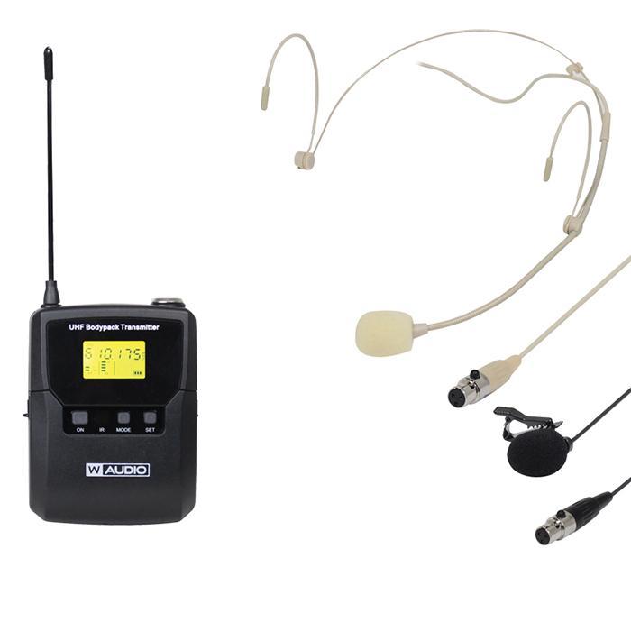 W Audio DQM 600H Quad Handheld UHF Radio Microphone System - main image