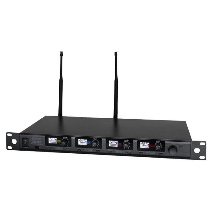 W Audio DQM 800H Quad Handheld UHF Radio Microphone System - main image