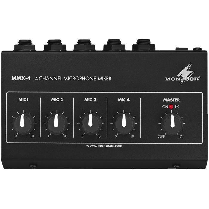 MMX-4 4-Channel Miniature Microphone Mixer