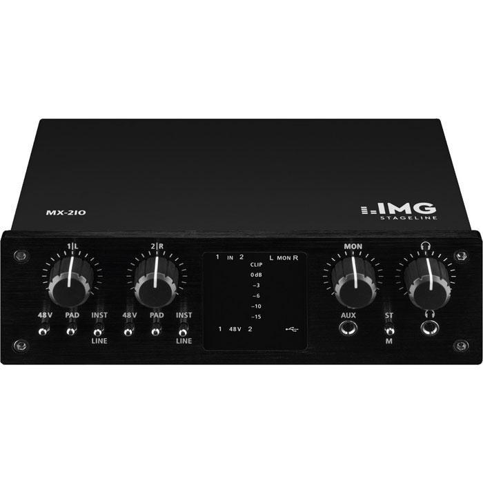 IMG Stageline MX-2IO 2 Channel Recording Interface - main image