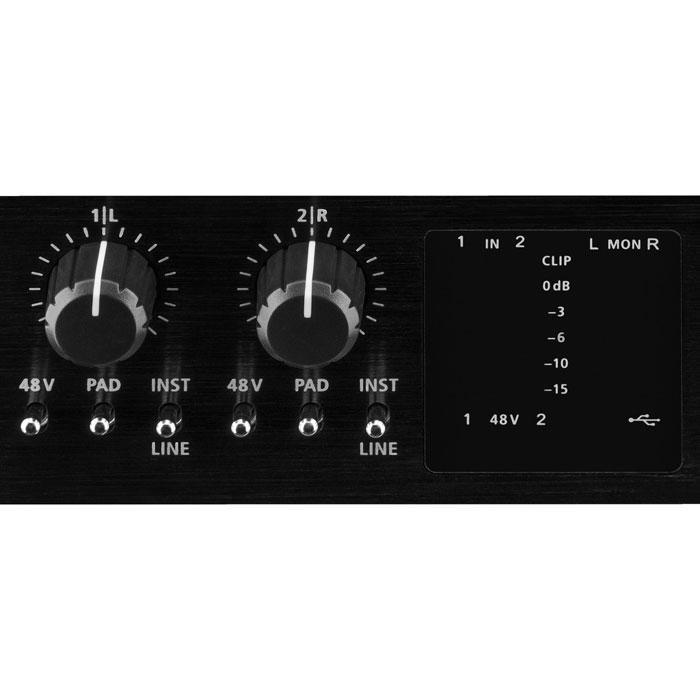 IMG Stageline MX-2IO 2 Channel Recording Interface - main image