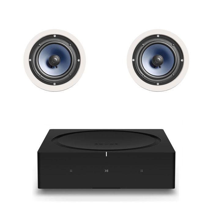 Sonos Amp With 2 X Polk Audio RC60i
