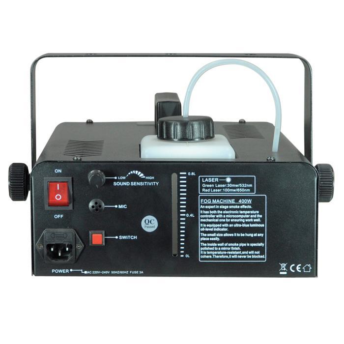 Red and Green Laser with Fog - Rear - main image