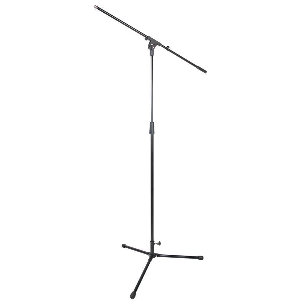 Microphone Stand with Boom Arm - Black - main image
