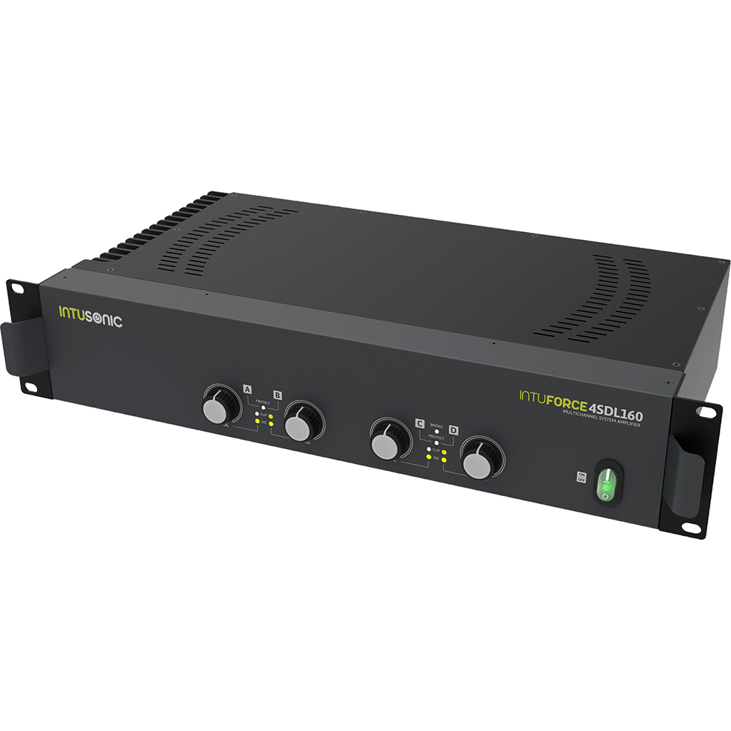 Intusonic IntuForce 4SDL160 4 x 150W Stereo Amplifier - main image