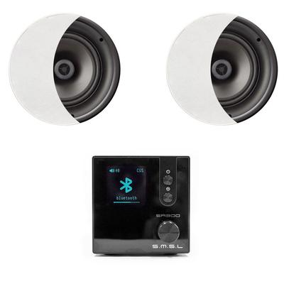 Bluetooth Amp With 1 Pair Of OSD 6.5" Ceiling Speakers