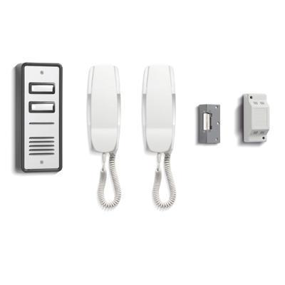 2 Way Door Entry System With 2x Telephone Handsets - main image