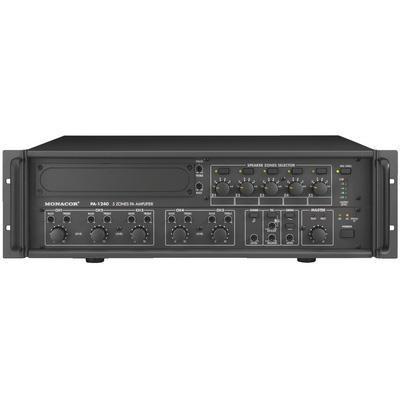 PA-1240 5-Zone Mono Mixing PA Power Amplifier 1 Channel x 240WRMS