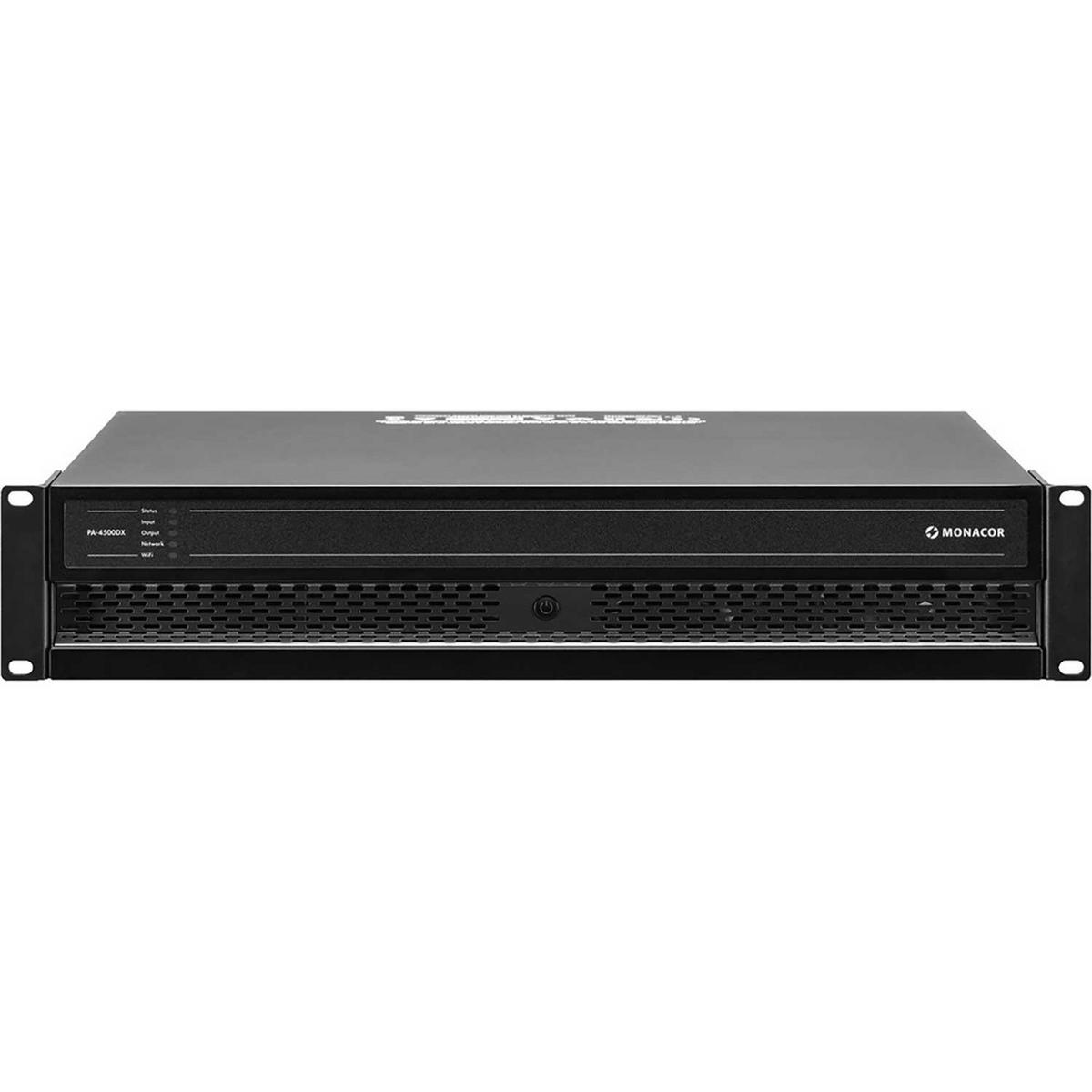Monacor PA-4500DX 4 or 2 Zone 2,000W Mixing Amplifier - main image