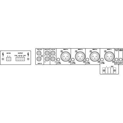 PA-900 Mono PA Mixing Amplifier 1 Channel x 120WRMS - main image