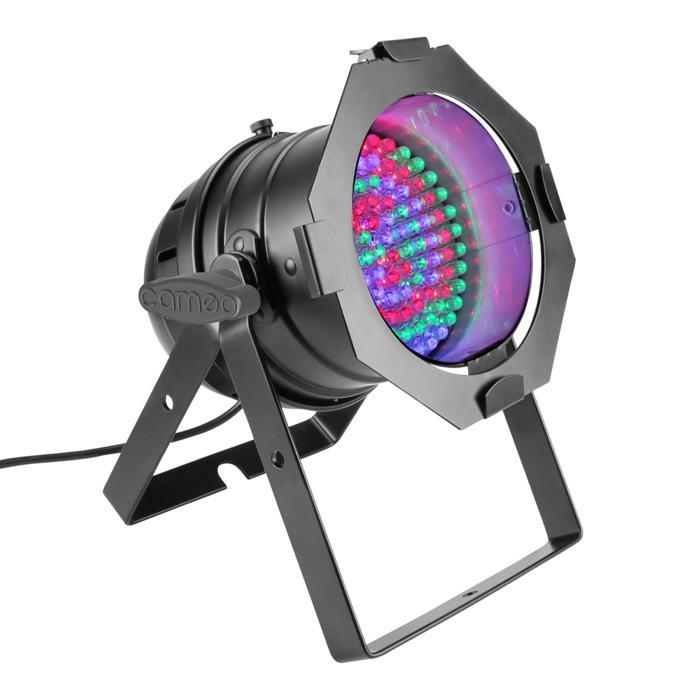 Traditional Style LED PAR 56 Can RGB- Black Finish - main image