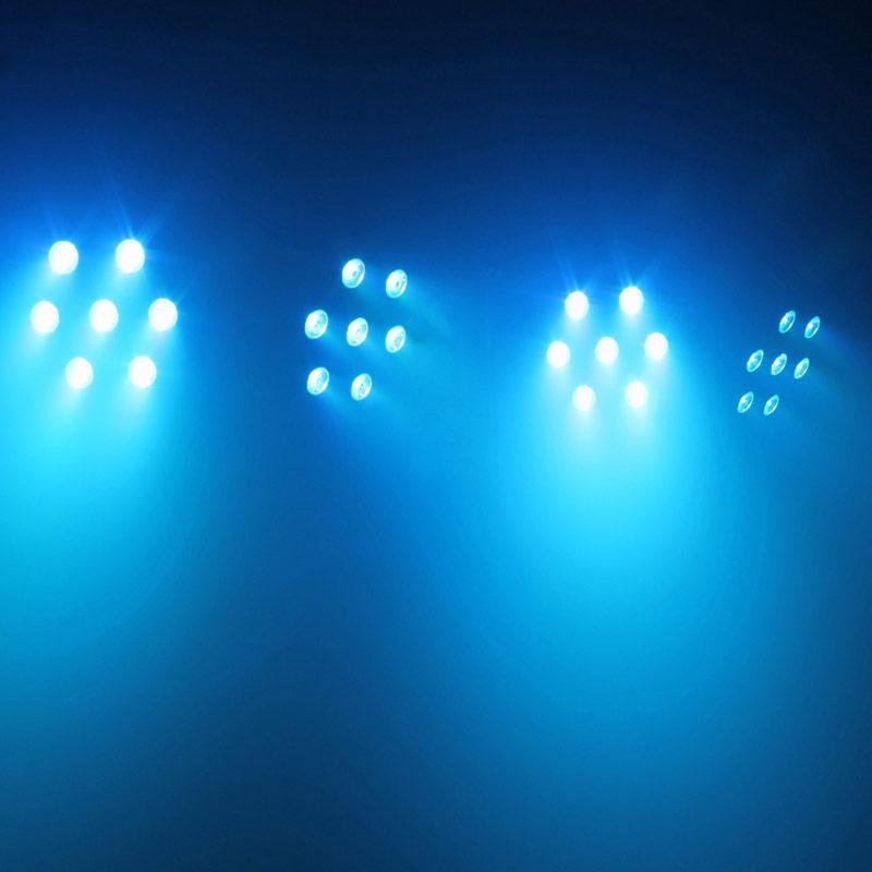 Slimline RGBA 7 x 5W Quad Colour LEDs - main image