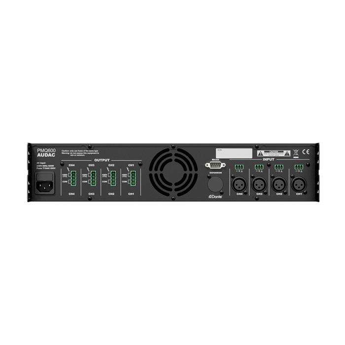 Audac PMQ600 Wavedynamics Quad Channel 100V Amplifier - main image