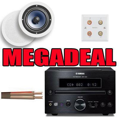 Yamaha CRX-332 ATON A60C Ceiling Speakers Cable & Wall Plate Megadeal