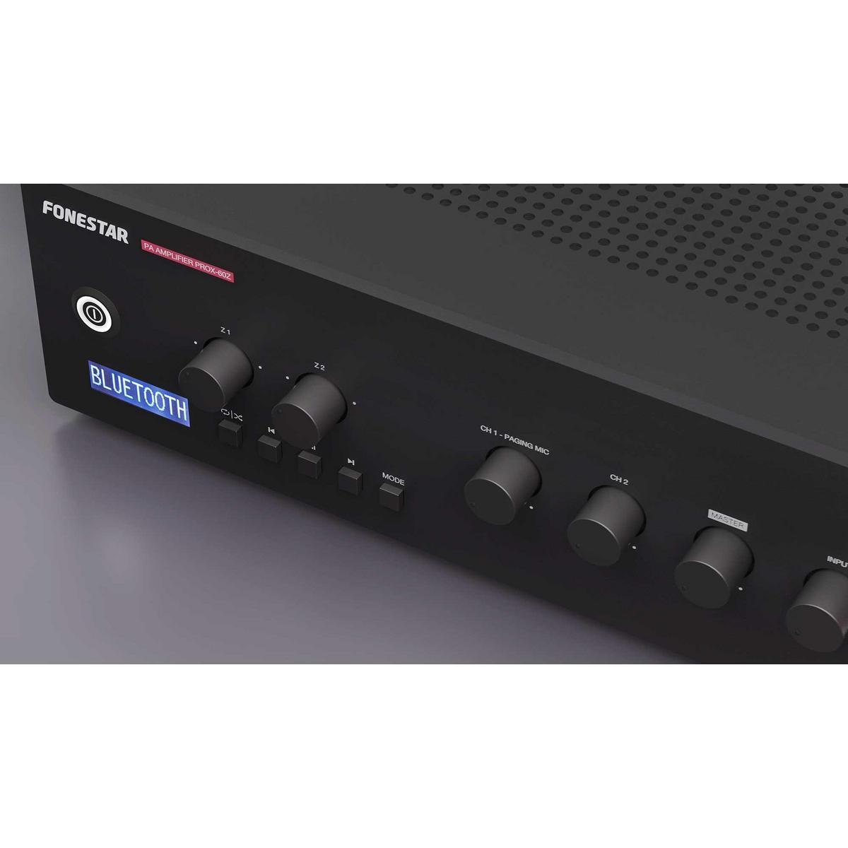 Fonestar PROX-60Z 2-Zone 100V Amplifier - main image