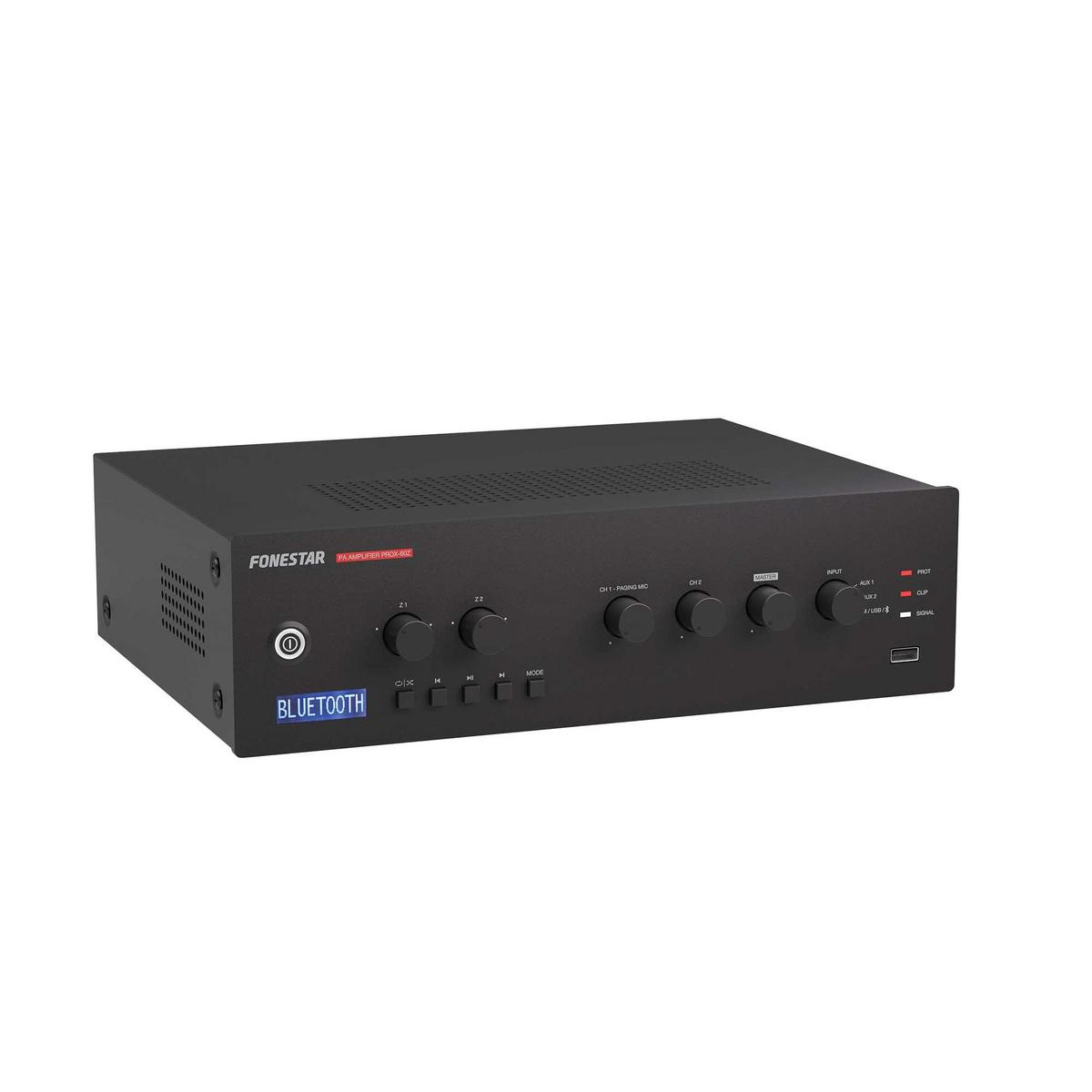 Fonestar PROX-60Z 2-Zone 100V Amplifier - main image