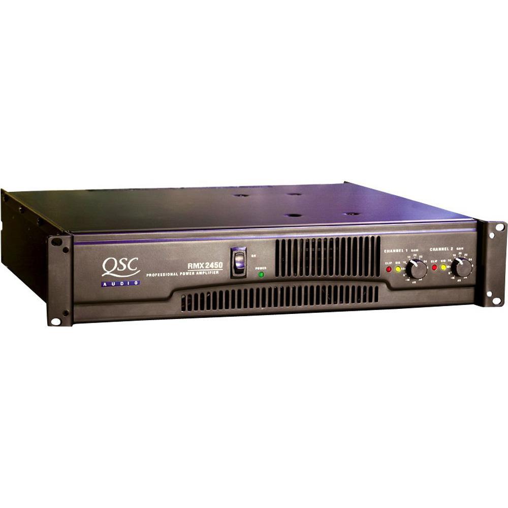 QSC RMX2450 Power Amplifier 2x1200W @ 2ohms 2U - main image