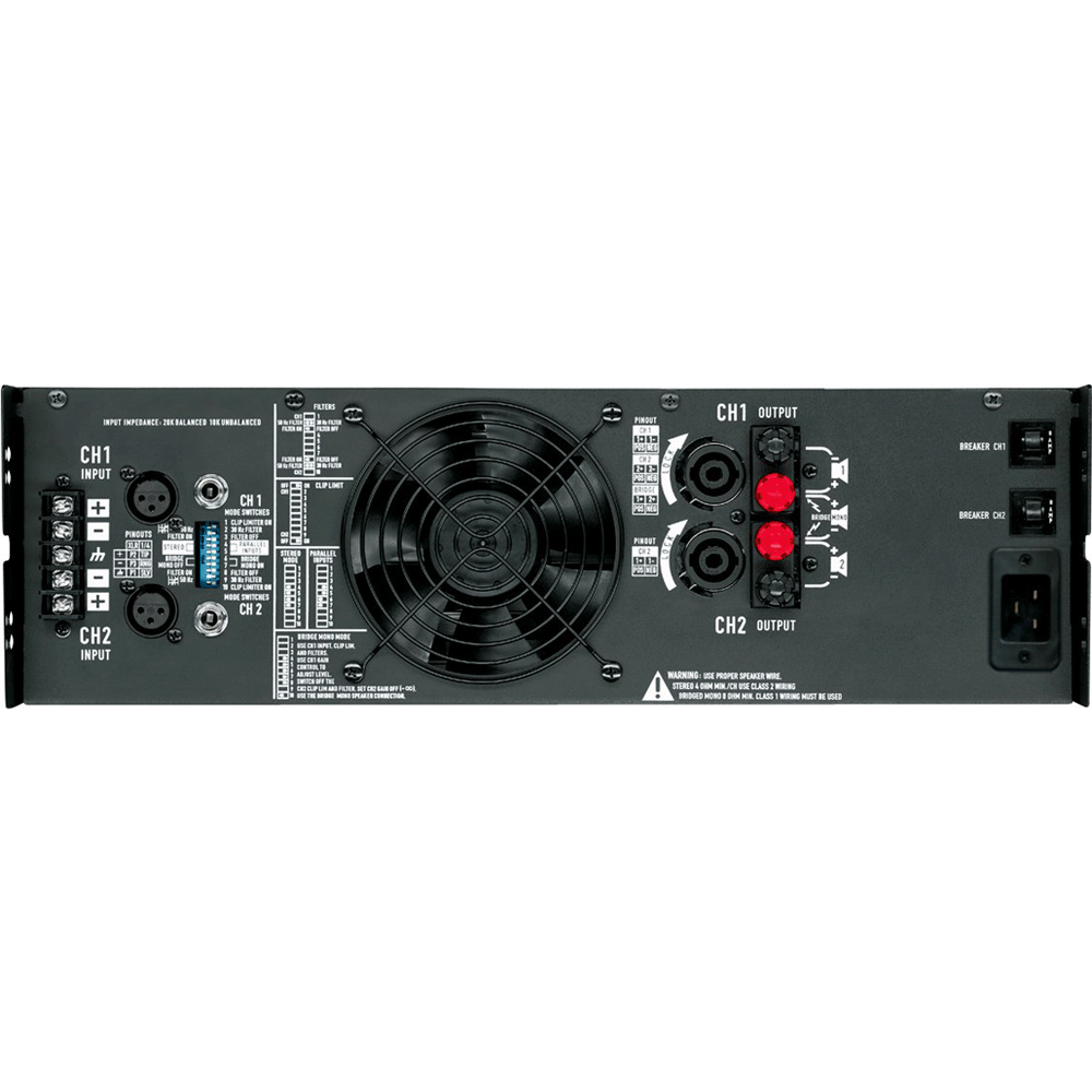 QSC RMX5050 Power Amplifier 2x2500W @ 2ohms 3U - main image