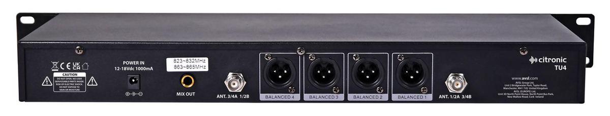 8 x Body Pack Headset Wireless Microphone System (CH70 and CH65) - main image