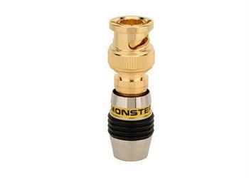 Monster QuickLock RG6Q BNC Connectors 10 or 50 Pack - main image