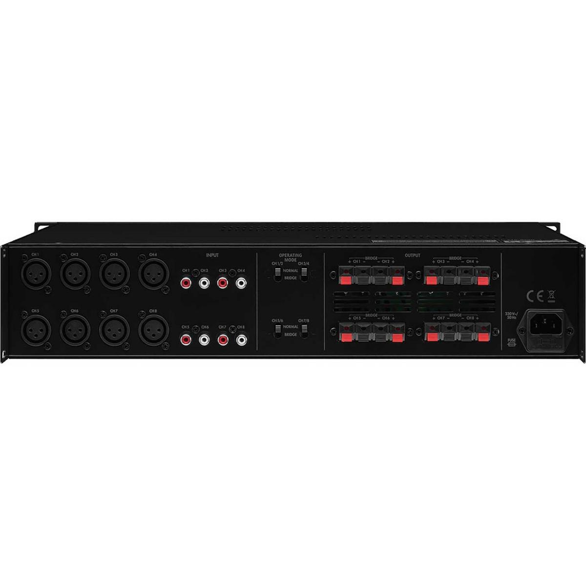 IMG Stageline STA-850D 8-Channel Digital Amplifier - main image