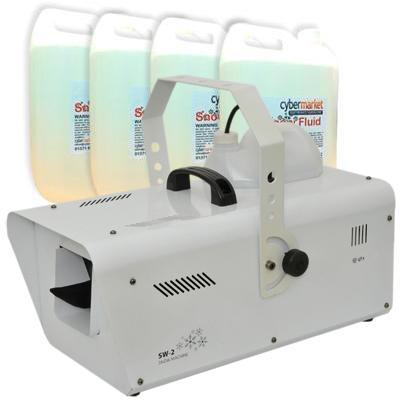 Professional Artificial Snow Effect Machine (20 Litres Snow Fluid Included)