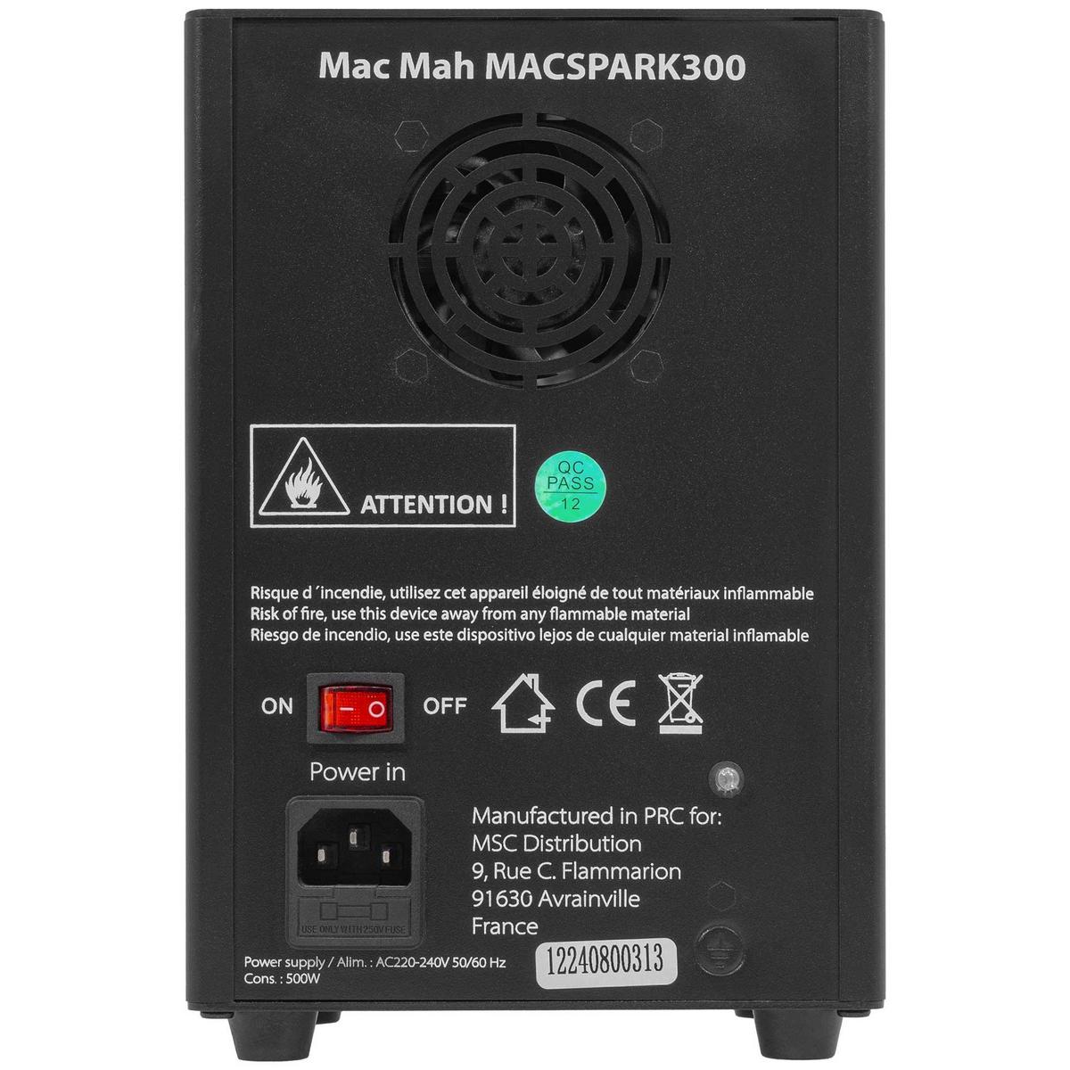 Mac Mah Mac Spark 300 Cold Spark Machine - main image