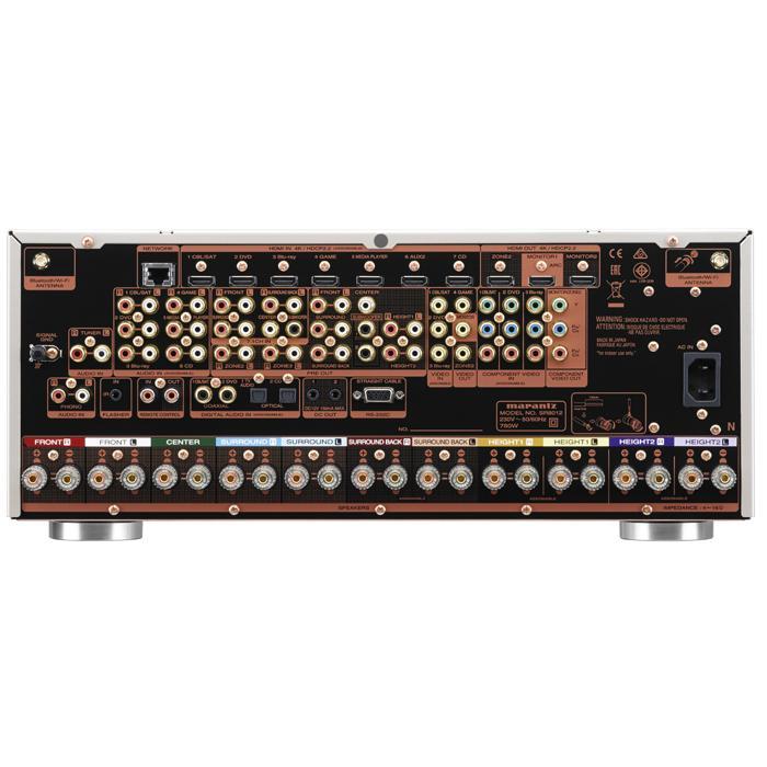 Marantz SR8015 11.2 8K AV Receiver With HEOS Technology - Black - main image
