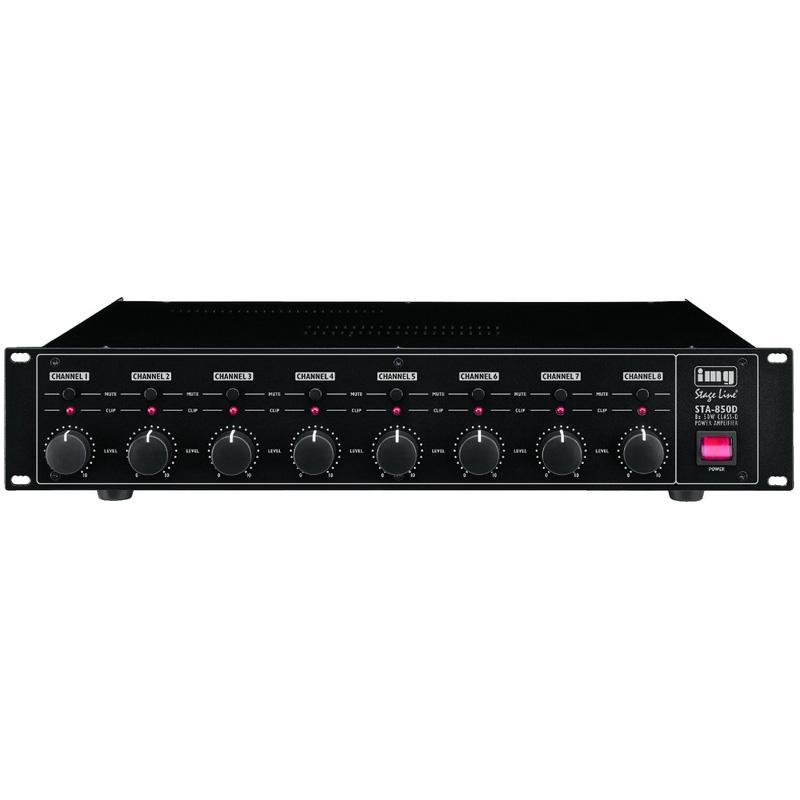 IMG Stageline STA-850D 8-Channel Digital Amplifier