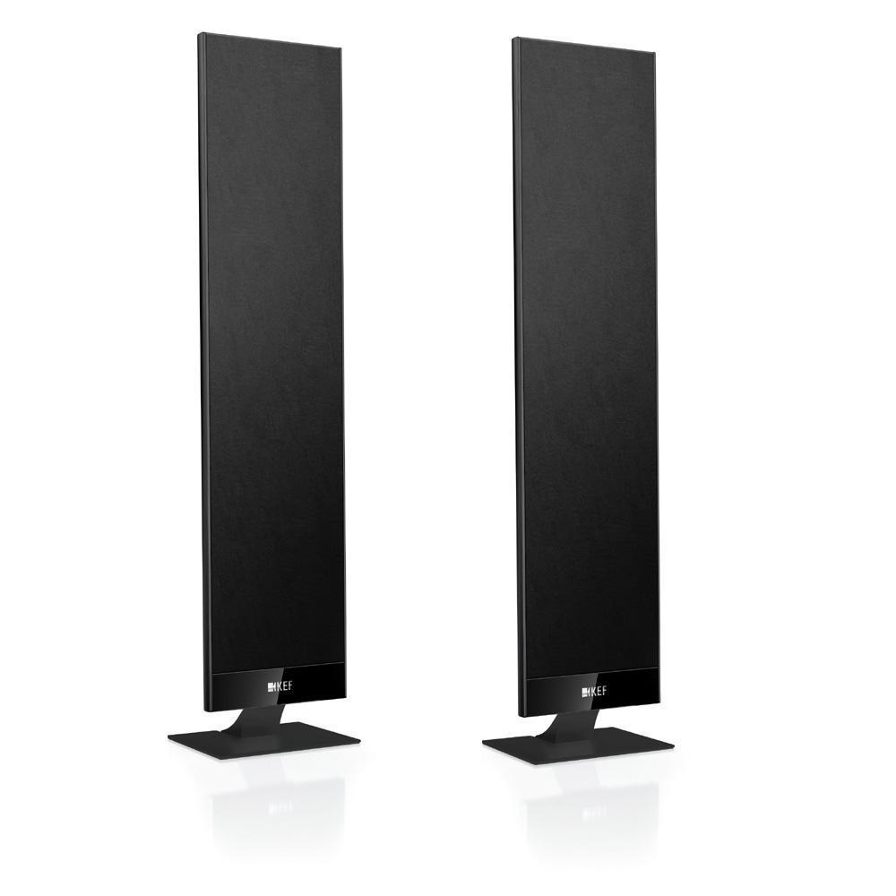 KEF T301 Ultra Slim HiFi Home Theatre Satellite Speakers (Pair)