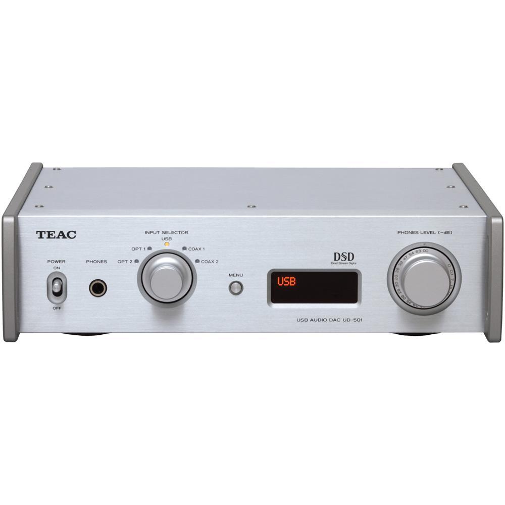 Teac UD-501 Front View - Silver - main image