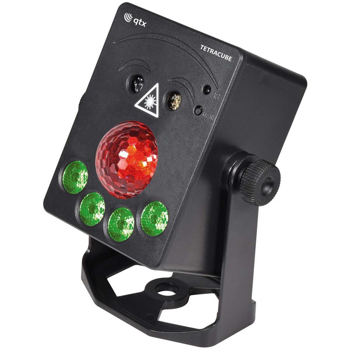 QTX TetraCube Rechargeable 4-in-1 Portable Effect Light - main image