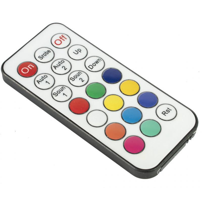 Ibiza Extra Flat PAR Projector 18 x 1W RGB LED - main image