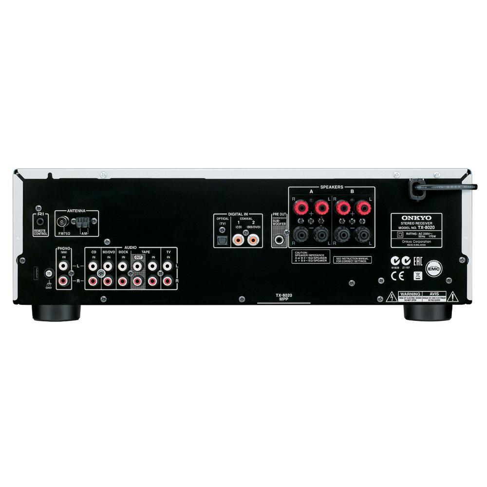 Onkyo TX-8020 Stereo Receiver with AM/FM Radio - main image