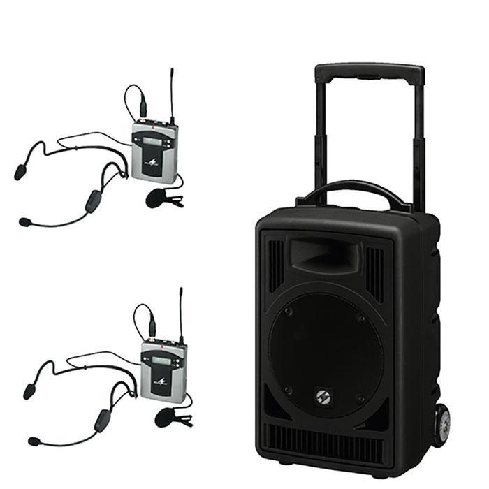 TXA-822CD 50W Dual Channel PA with CD &amp Various Microphones MEGADEAL! - main image