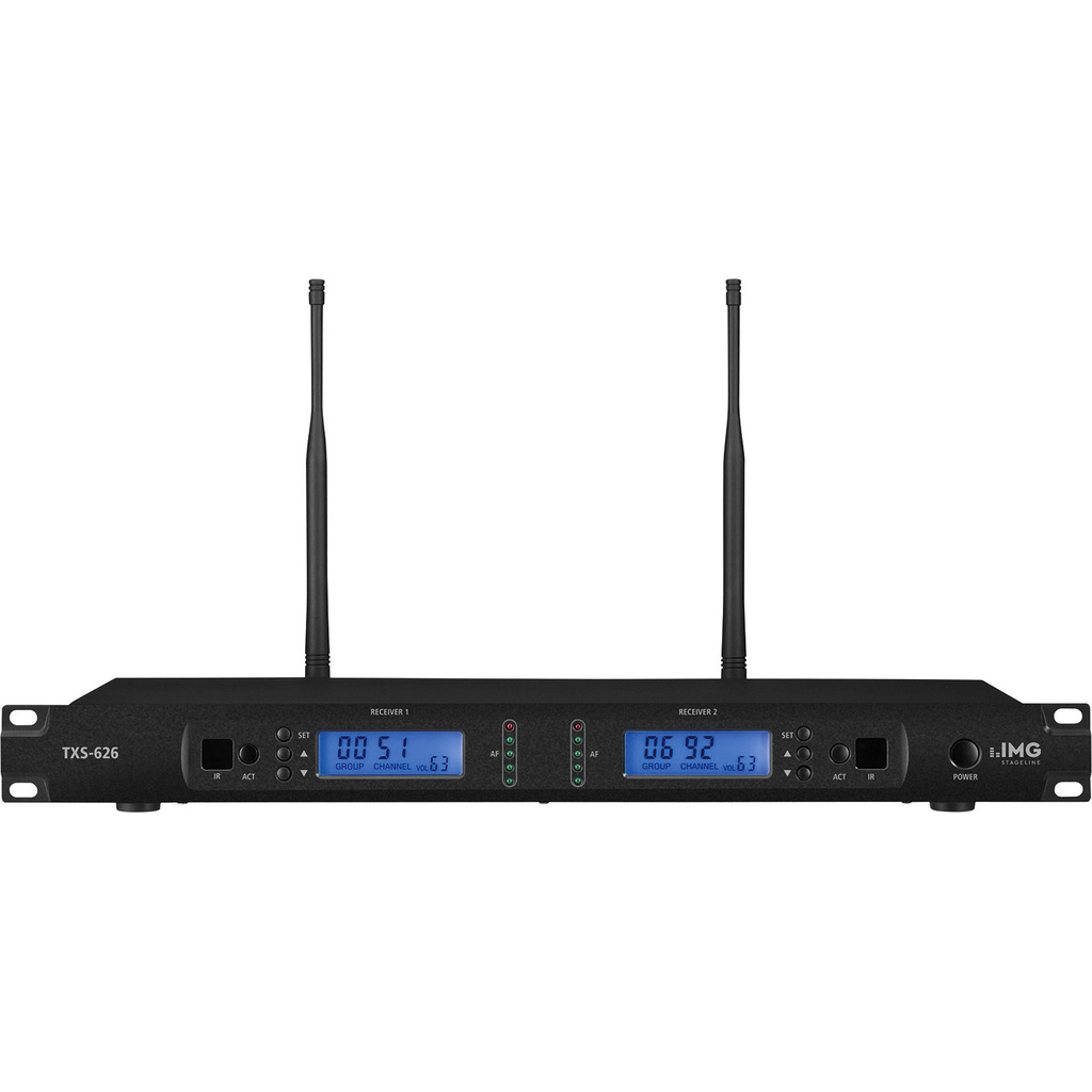 IMG Stageline TXS-626SET with Hand Held + Head Set Wireless Mics - main image