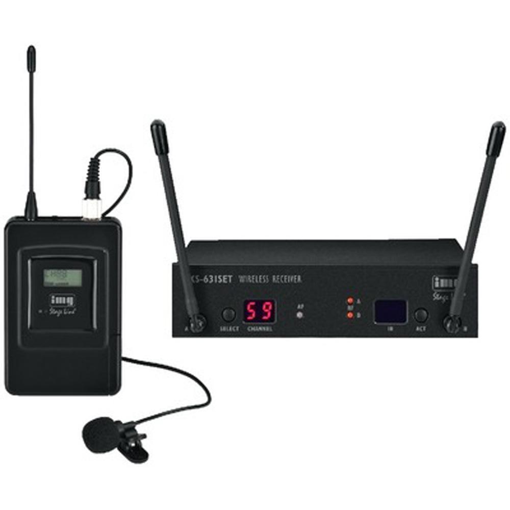 TXS-631SET UHF Tie Clip Microphone System